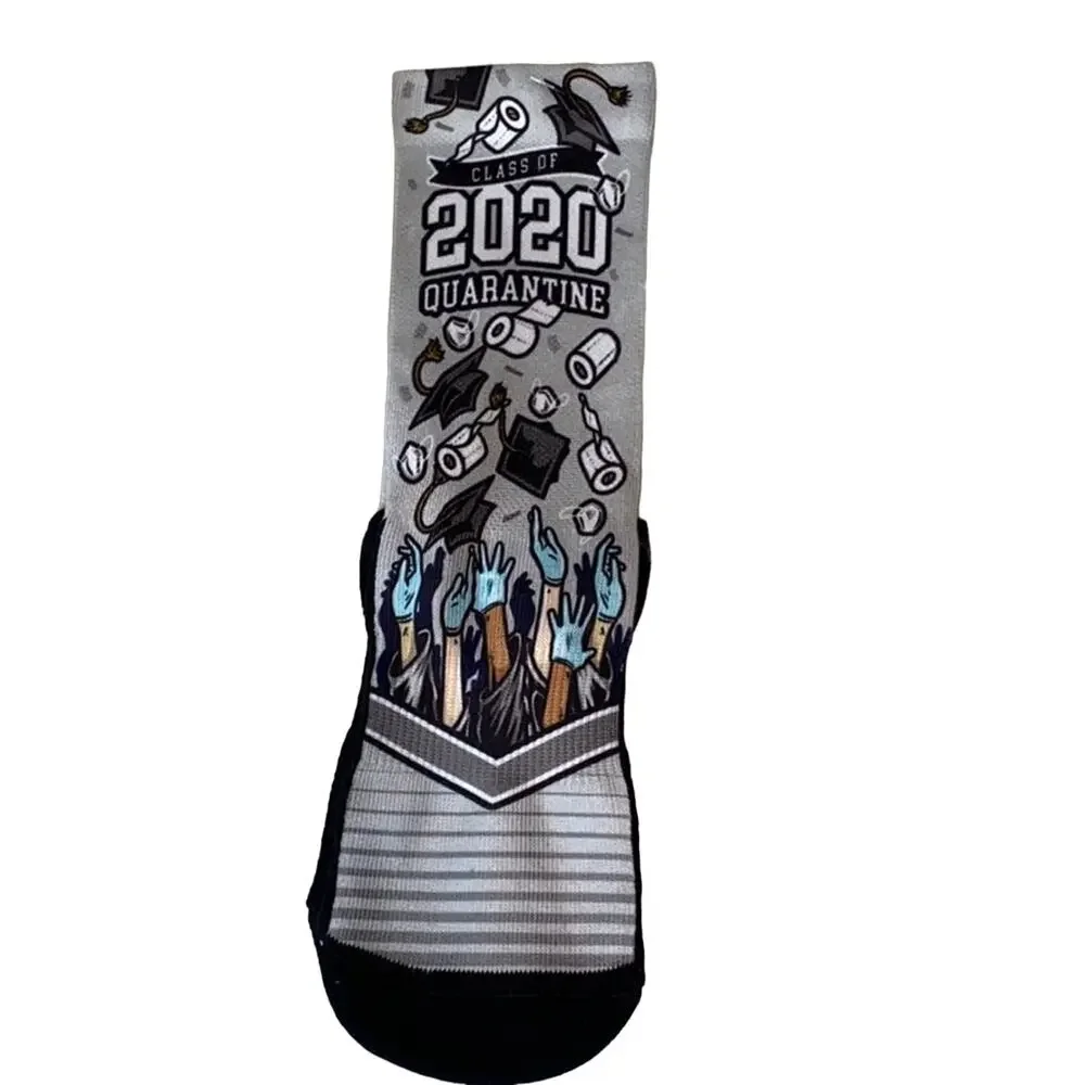 Class of 2020 Quarantine Socks Gloves Masks TP New